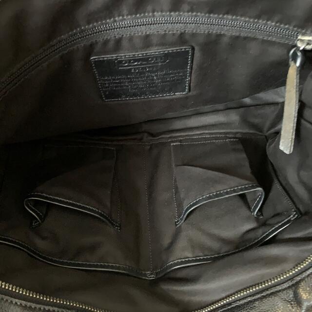 COACH(コーチ)の【COACH】コーチ メンズバッグ  70490SVBK  トンプソン ブラック メンズのバッグ(ビジネスバッグ)の商品写真