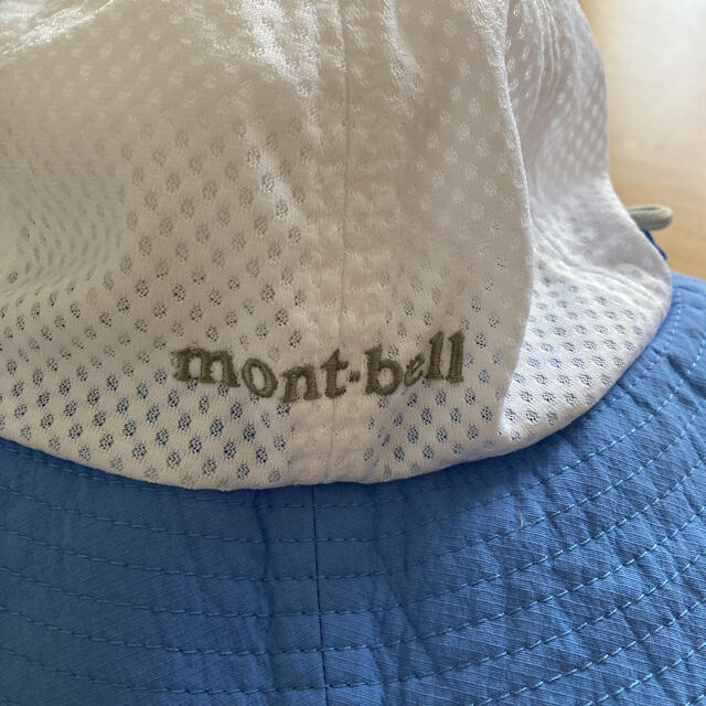 mont bell(モンベル)のモンベル　夏用ハット　頭周り46〜50 長期保管未使用 キッズ/ベビー/マタニティのこども用ファッション小物(帽子)の商品写真