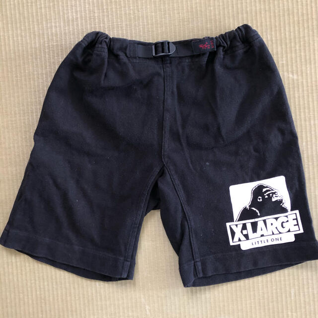 XLARGE(エクストララージ)の【XLARGE KIDS】GRAMICCIコラボハーフパンツ　キッズサイズ130 キッズ/ベビー/マタニティのキッズ服男の子用(90cm~)(パンツ/スパッツ)の商品写真