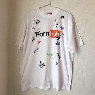 ボンジュールレコーズ(bonjour records)のリチャードソン/Richardson PornhubコラボTシャツ(Tシャツ/カットソー(半袖/袖なし))