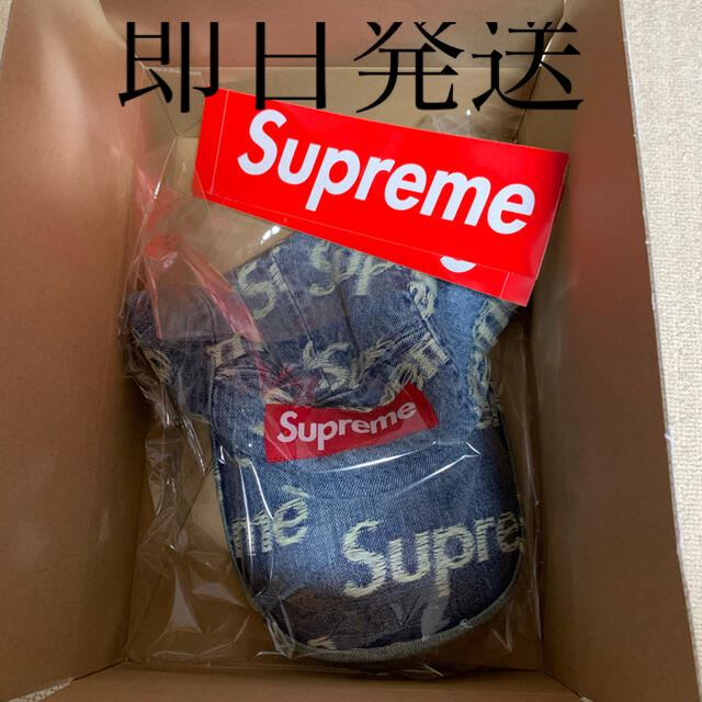 Supreme Frayed Logos Denim Camp Cap新品未使用購入先