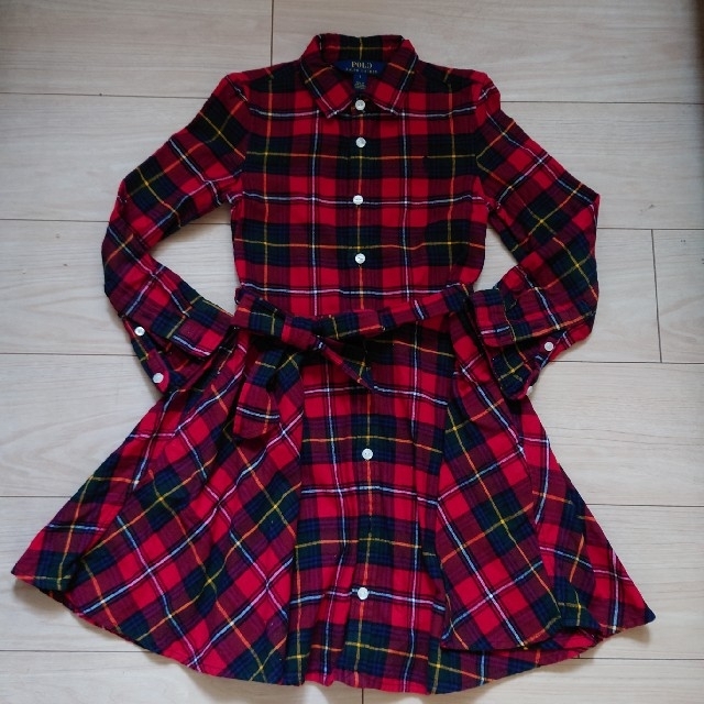 POLO RALPH LAUREN(ポロラルフローレン)のポロ ラルフ・ローレン ワンピース 120 キッズ/ベビー/マタニティのキッズ服女の子用(90cm~)(ワンピース)の商品写真