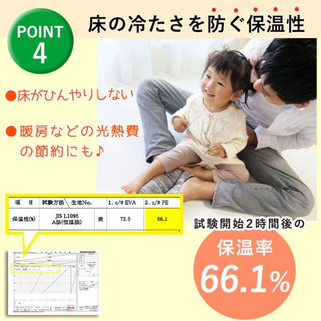 木目調ジョイントマット新品6畳用大判32枚 ライトグレー 送料無料の ...