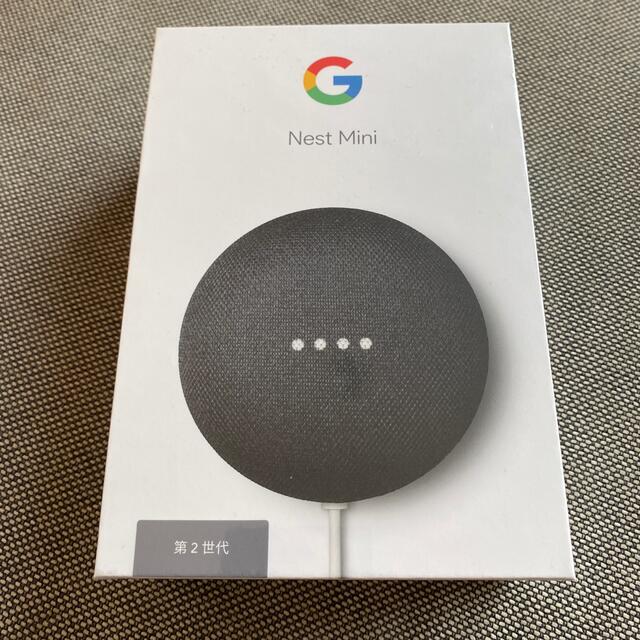 Google(グーグル)のGoogle Nest Mini スマホ/家電/カメラのオーディオ機器(スピーカー)の商品写真