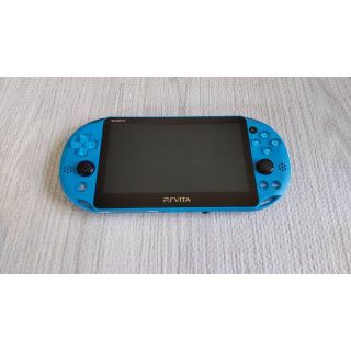 プレイステーションヴィータ(PlayStation Vita)の PlayStation ps Vita（PCH-2000）アクアブルー本体(携帯用ゲーム機本体)