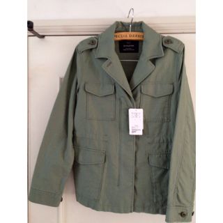 ユナイテッドアローズグリーンレーベルリラクシング(UNITED ARROWS green label relaxing)の★未使用★ミリタリーブルゾン(ミリタリージャケット)