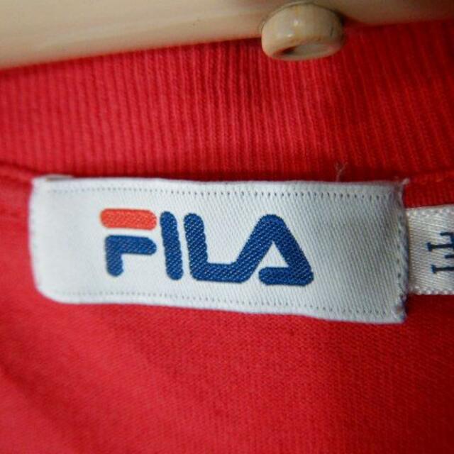 FILA(フィラ)のo2660　FILA　半袖　ボーダー　プリント　デザイン　tシャツ メンズのトップス(Tシャツ/カットソー(半袖/袖なし))の商品写真