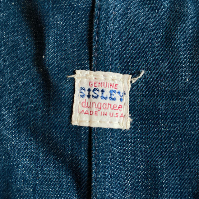 Sisley(シスレー)のsisleyシスレー ヴィンテージ デッドストック●デニムオールインワン レディースのパンツ(デニム/ジーンズ)の商品写真