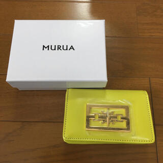 ムルーア(MURUA)のMURUA カードケース　名刺入れ(名刺入れ/定期入れ)