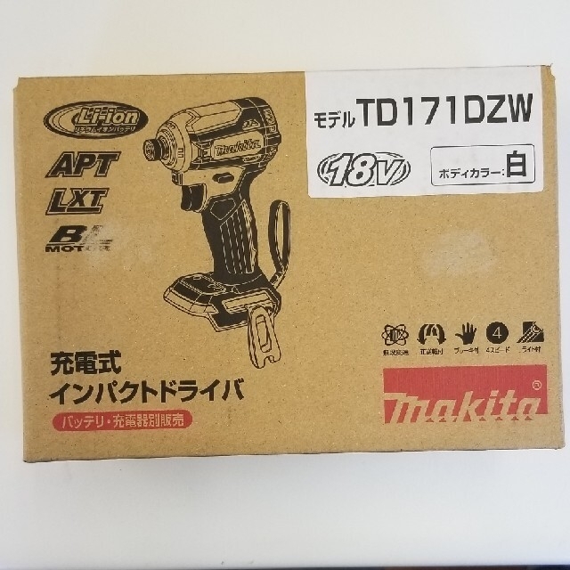 Makita(マキタ)の新品　Makita　インパクト　TD171DZW スポーツ/アウトドアの自転車(工具/メンテナンス)の商品写真