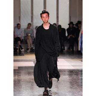 ヨウジヤマモト(Yohji Yamamoto)のyohji yamamoto 13ss レーヨンラップバルーン(サルエルパンツ)