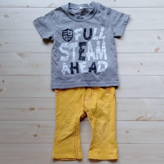 JUNK STORE(ジャンクストアー)の半袖シャツ＆パンツ キッズ/ベビー/マタニティのキッズ服男の子用(90cm~)(Tシャツ/カットソー)の商品写真