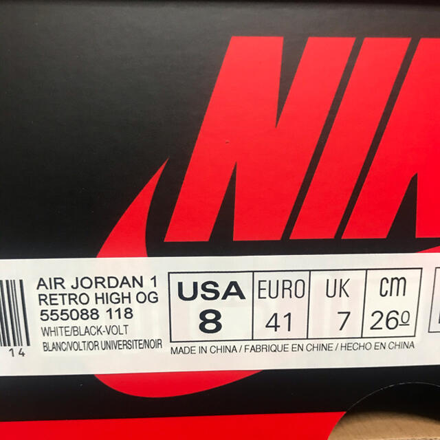 NIKE(ナイキ)のAir Jordan 1 high OG メンズの靴/シューズ(スニーカー)の商品写真