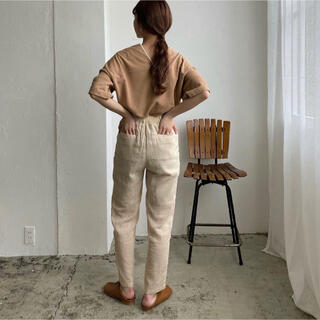 トゥデイフル(TODAYFUL)のsee through linen pants(カジュアルパンツ)