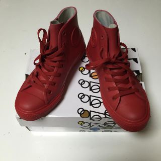 コンバース(CONVERSE)のコンバース☆レインブーツ RED 25cm(レインブーツ/長靴)