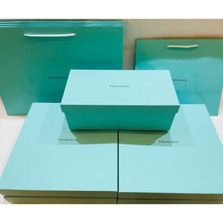 ティファニー(Tiffany & Co.)のTIFFANY&Co. ティファニー　ボックス5点　紙袋5点　空箱　ショッパー(ショップ袋)