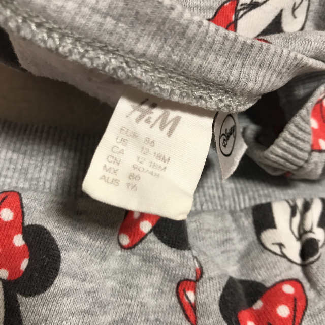 H&M(エイチアンドエム)のパジャマ　12-18M キッズ/ベビー/マタニティのキッズ服女の子用(90cm~)(パジャマ)の商品写真