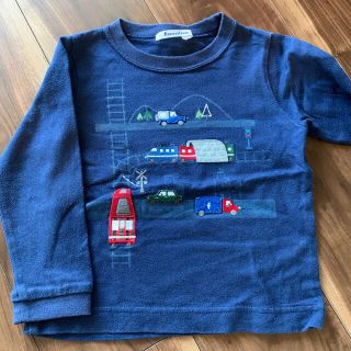 ファミリア(familiar)のfamiliar ロンT 車　100サイズ(Tシャツ/カットソー)