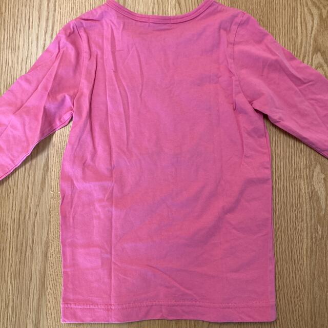 hakka kids(ハッカキッズ)のTシャツ　七分袖　キッズ キッズ/ベビー/マタニティのキッズ服女の子用(90cm~)(Tシャツ/カットソー)の商品写真