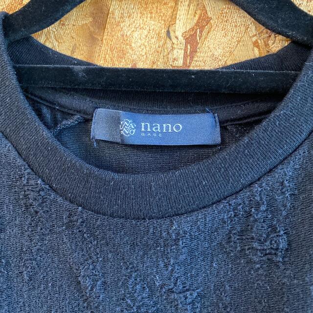 nano・universe(ナノユニバース)のnano♡七分袖カットソー メンズのトップス(Tシャツ/カットソー(七分/長袖))の商品写真