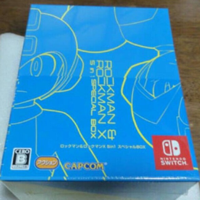 Switch ロックマン\u0026ロックマンX 5in1 スペシャルBOX 開封済み