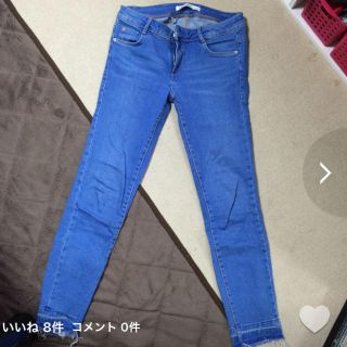 ザラ(ZARA)のZARA 切りっぱなしデニム♡34(デニム/ジーンズ)