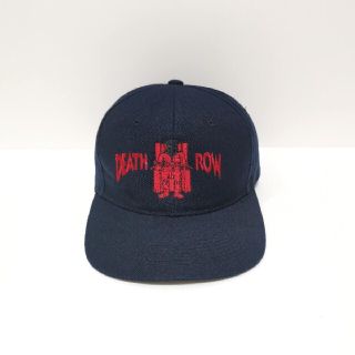 スヌープドッグ(Snoop Dogg)の90s デスロウ DEATH ROW スナップバック CAP キャップ 2PAC(キャップ)