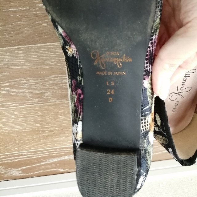 GINZA Kanematsu(ギンザカネマツ)の銀座かねまつ　ポインテッドトゥパンプス レディースの靴/シューズ(ハイヒール/パンプス)の商品写真