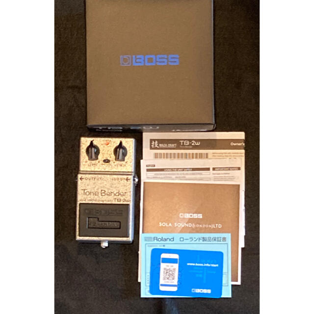 BOSS(ボス)のBOSS TB-2W Tone Bender 技 WAZA CRAFT  楽器のギター(エフェクター)の商品写真