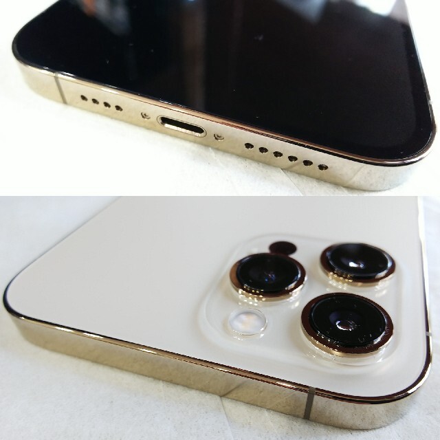iPhone(アイフォーン)のSIMフリー iPhone12 Pro Max 256GB ゴールド 新品同様 スマホ/家電/カメラのスマートフォン/携帯電話(スマートフォン本体)の商品写真