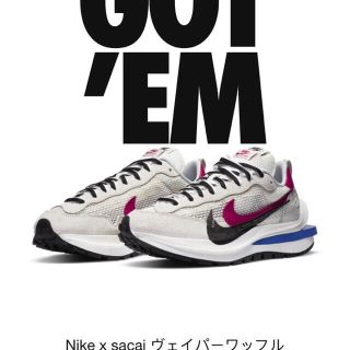 ナイキ(NIKE)のSACAIサカイ × NIKEナイキ ヴェイパー ワッフル (スニーカー)