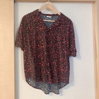 サンローラン(Saint Laurent)の20SS ビスコースシャツ 37 レオパード　ベイビーキャット　オーバーサイズ(シャツ)