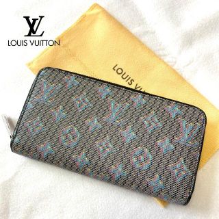 ルイヴィトン(LOUIS VUITTON)の美品 ルイヴィトン 長財布 ポップライン ジッピーウォレット M68662(財布)