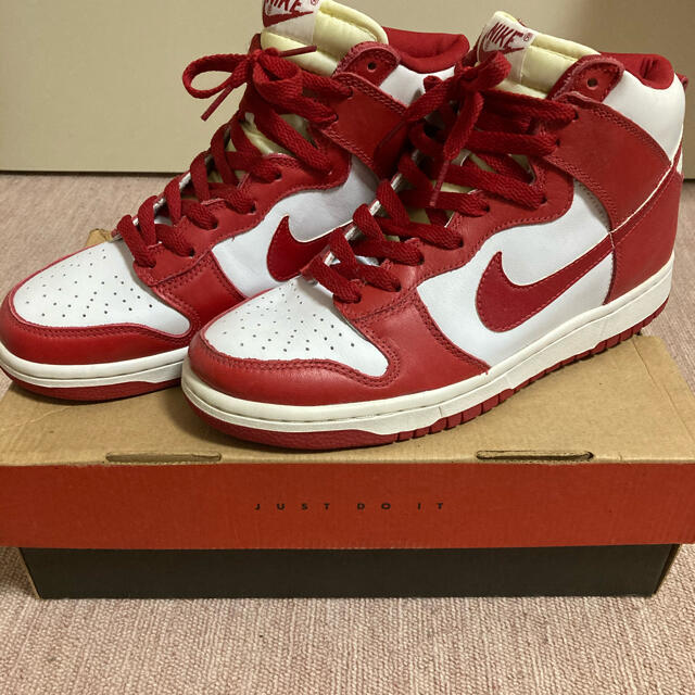 【美品！】【99年製】NIKE DUNK HIGH LE（ナイキ ダンク ハイ）靴/シューズ