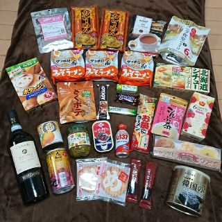 30品食品まとめ売り 食品詰め合わせ 食品セット 缶詰 調味料 お菓子(その他)