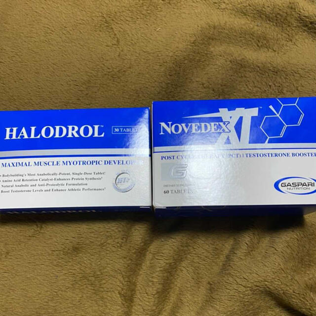 HALODROL  NOVEDEX 一箱ずつ