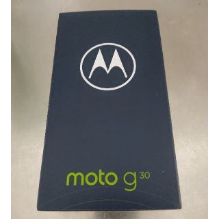 モトローラ(Motorola)の新品未開封スマホ　moto g30 4GB/128GB SIMフリー(その他)