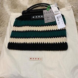 マルニ(Marni)のマルニ　コットンクロシェバック(ハンドバッグ)