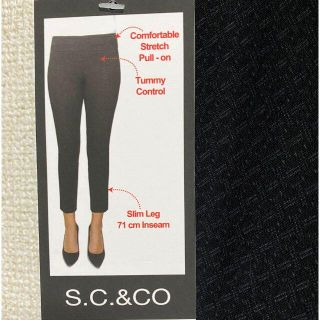 コストコ(コストコ)の新品 L ★ コストコ S.C.＆CO レディース ストレッチ パンツ B(クロップドパンツ)