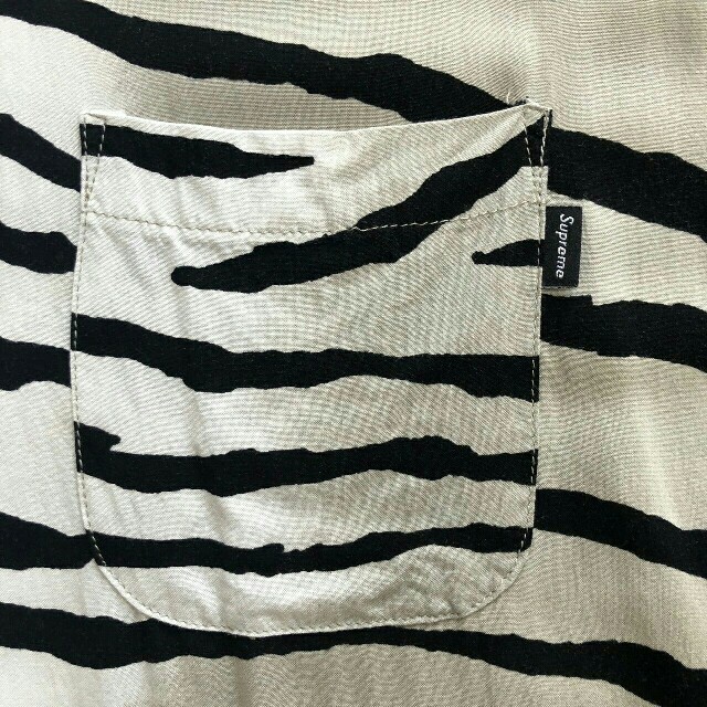 Supreme Tiger Stripe Rayon Shirt