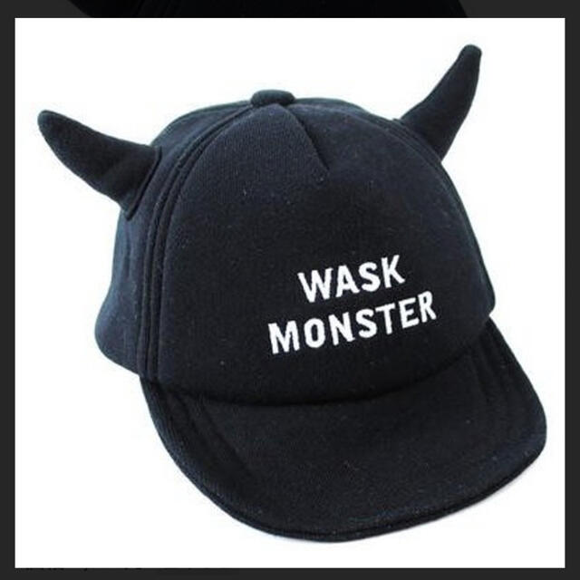 WASK(ワスク)の【美品です❁⃘】ワスク BABY WASK MONSTER 角付き キャップ キッズ/ベビー/マタニティのこども用ファッション小物(帽子)の商品写真