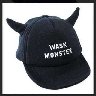 ワスク(WASK)の【美品です❁⃘】ワスク BABY WASK MONSTER 角付き キャップ(帽子)