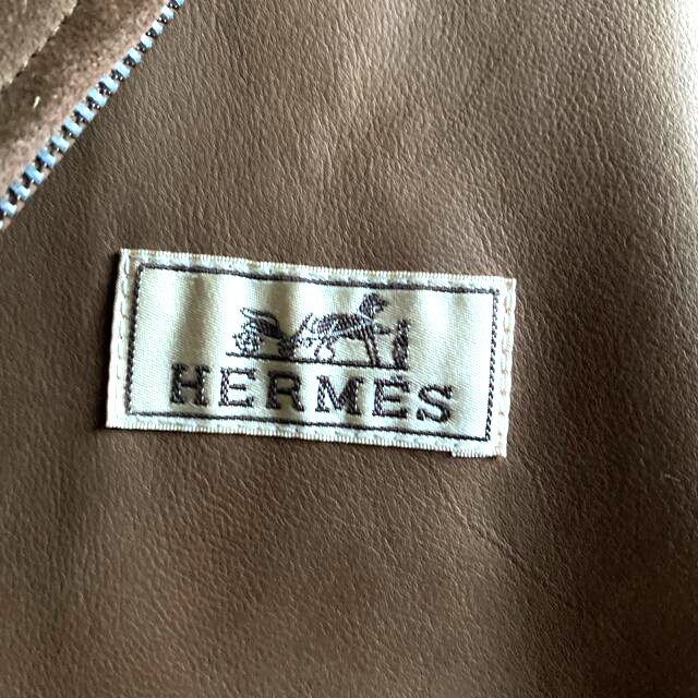 HERMES  ジャケット　トナカイ革