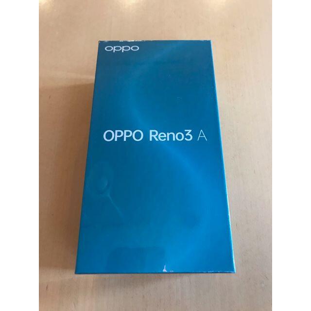 再入荷！】 OPPO - 【新品未開封】OPPO Reno3 A/ブラック/128GB/SIM ...