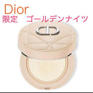 ディオール(Dior)のディオール　限定　クッションパウダー　ゴールデンナイツ(フェイスパウダー)