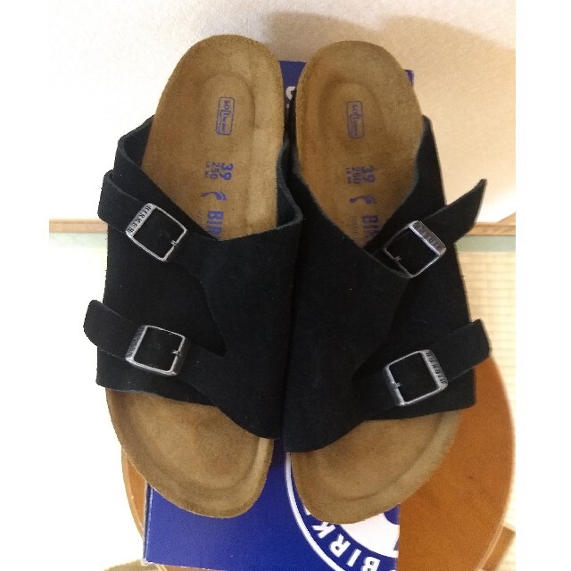 Birkenstock　ビルケンシュトック　チューリッヒ　黒　39  スエード