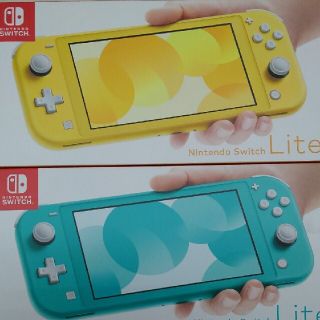 新品未開封　任天堂スイッチライト　ターコイズ6台　イエロー5台(携帯用ゲーム機本体)