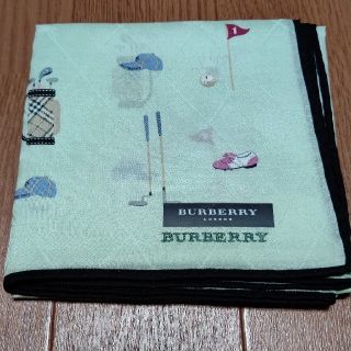 バーバリー(BURBERRY)の新品バーバリーハンカチ ゴルフ(ハンカチ)