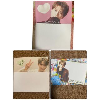 ジェイワイジェイ(JYJ)のジェジュンメモ用紙💙40枚セット♥️(ノート/メモ帳/ふせん)