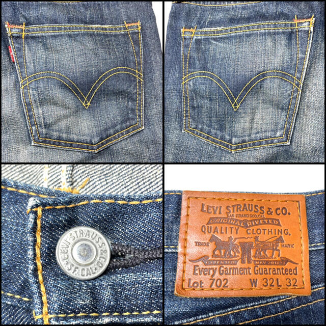 Levi's リーバイス 702 ストレート W32 Lサイズ 84cm 9